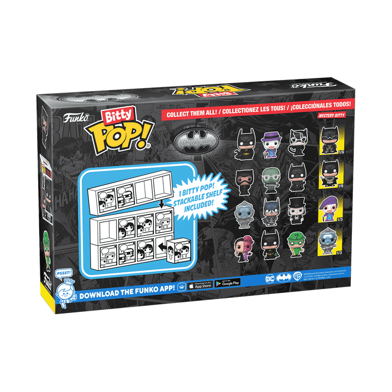 Bitty Pop! Batman 85th Anniversary 4-Pack Series 4, , hi-res view 3