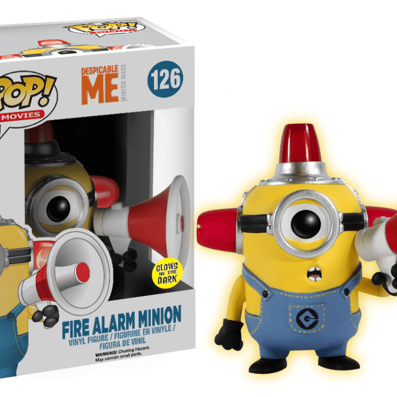 Despicable Me 2 - Fire Alarm Minon (Glow in the Dark), , hi-res view 1