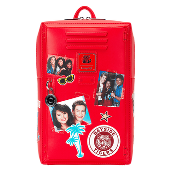 Saved By The Bell Bayside High Locker Figural Mini Backpack, Image 1