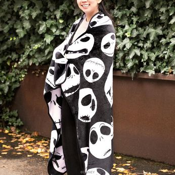 Jack Skellington Fleece Throw, Image 2