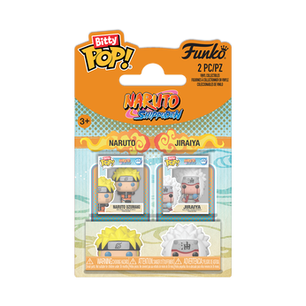 Bitty Pop! Naruto & Jiraiya 2-Pack, Image 1