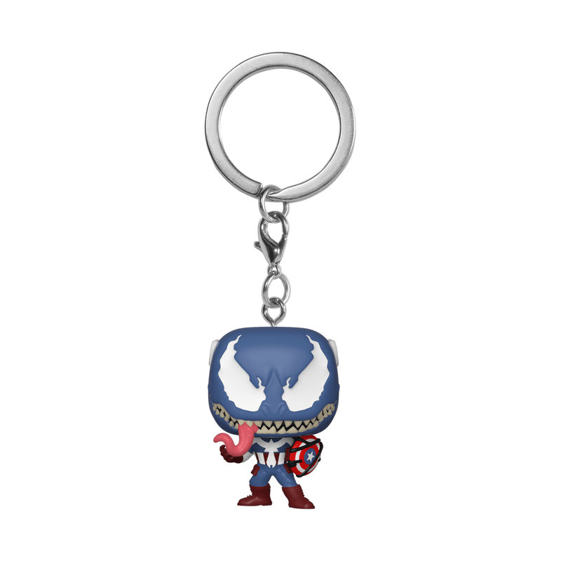 Pop! Keychain Venomized Captain America, , hi-res view 1