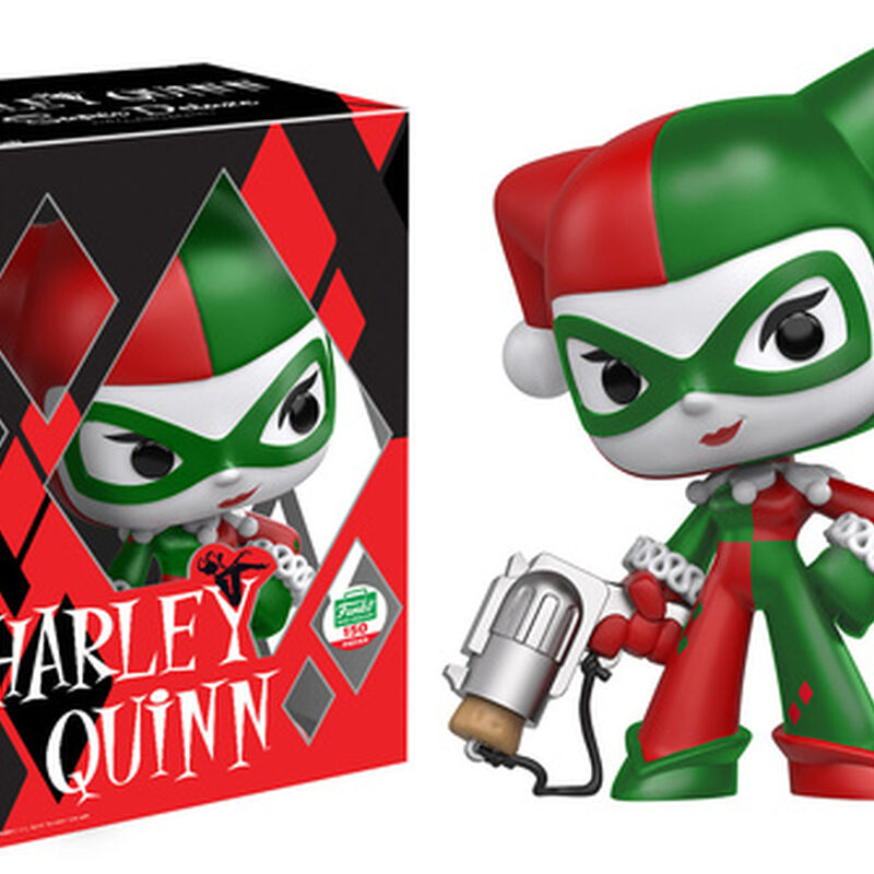 Holiday Harley Quinn Super Deluxe Vinyl, , hi-res view 1