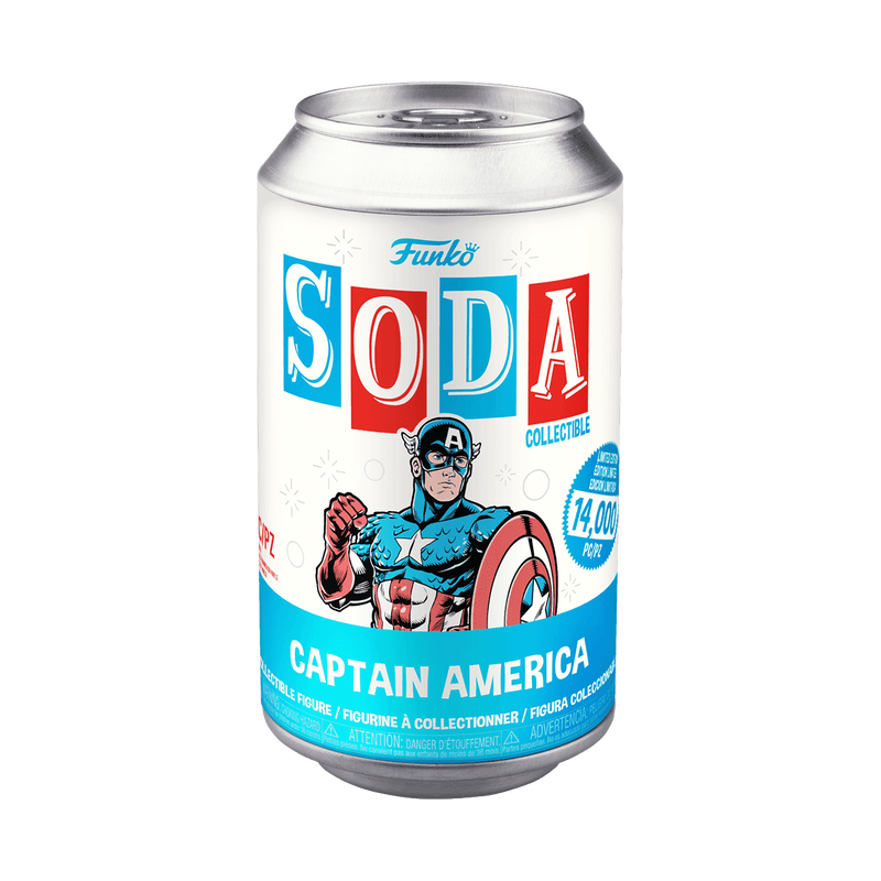 Vinyl SODA Captain America, , hi-res view 2