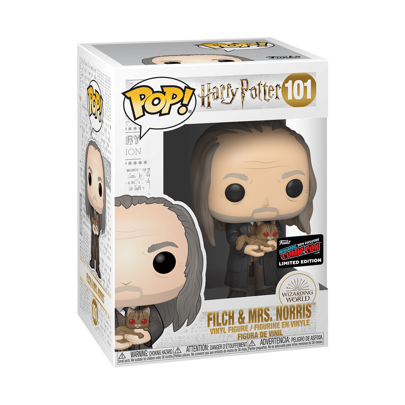 POP HP: HP S7 - Filch w/Mrs. Norris (Yule), , hi-res view 1