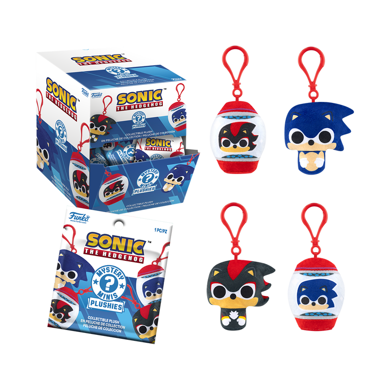 Sonic the Hedgehog Plush Keychain Mystery Minis, , hi-res view 1