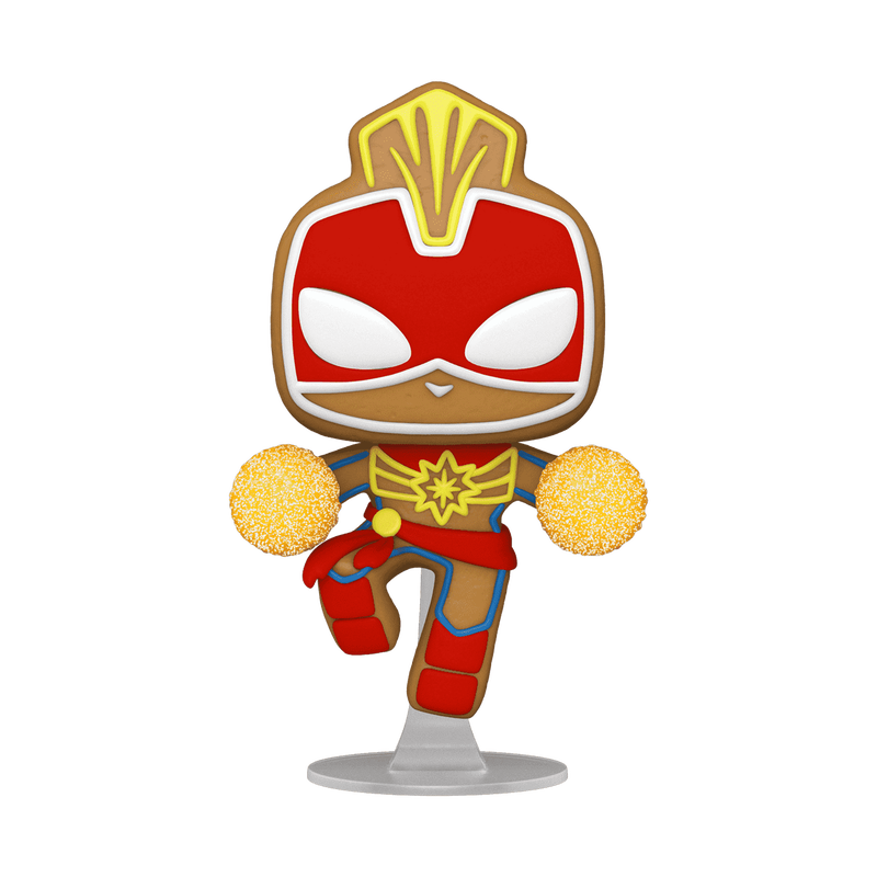 Pop! Gingerbread Captain Marvel, , hi-res view 1