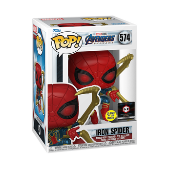 Pop! Iron Spider with Gauntlet (Glow), Image 2