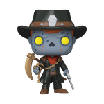 Pop! Freddy Funko as Zombie Gunslinger (Glow) (NFT Release), , hi-res view 1