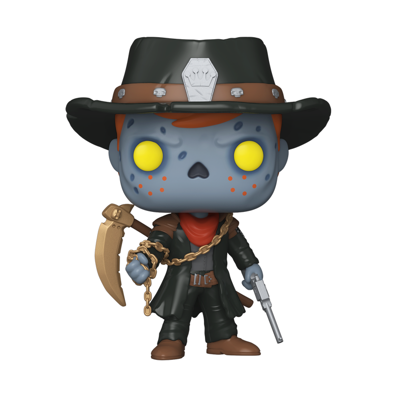 Pop! Freddy Funko as Zombie Gunslinger (Glow) (NFT Release), , hi-res view 1