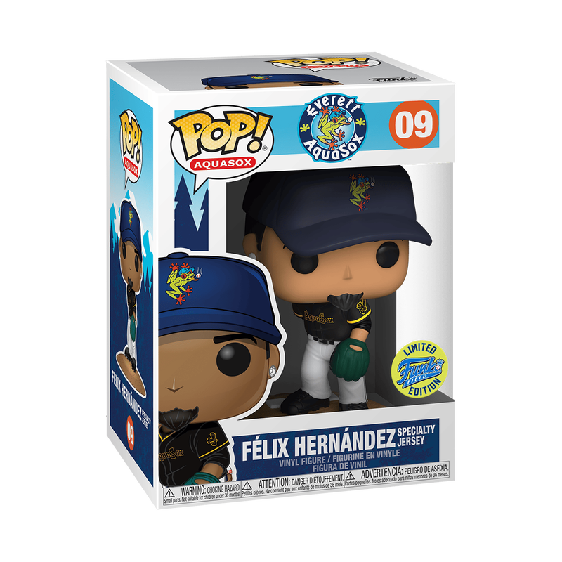 POP MiLB Mascots:AquaSox-Felix in Special Jersey, , hi-res view 1