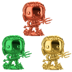 Pop! Arthur Curry in Hero Suit (Chrome) 3-Pack, , hi-res view 1