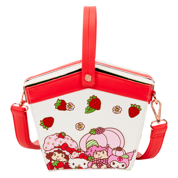 Sanrio Hello Kitty & Friends x Strawberry Shortcake Scented Figural Basket Crossbody Bag, Image 1