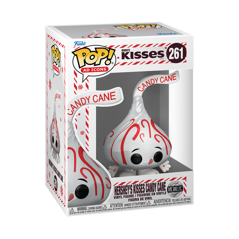 Pop! Hershey's Kisses Candy Cane (Metallic), , hi-res view 2