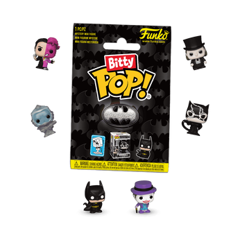 Bitty Pop! Singles Batman 85th Anniversary 12-Pack Polybag, Image 1