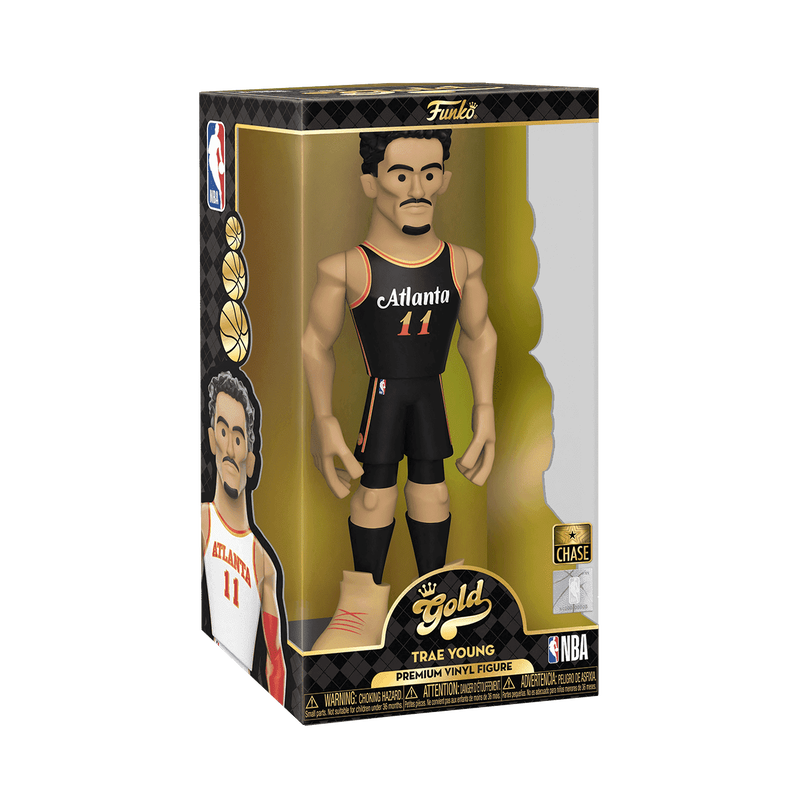 Vinyl Gold 12" Trae Young - Hawks, , hi-res view 4