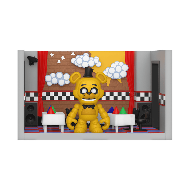 SNAPS! Golden Freddy with Stage Playset, , hi-res view 1