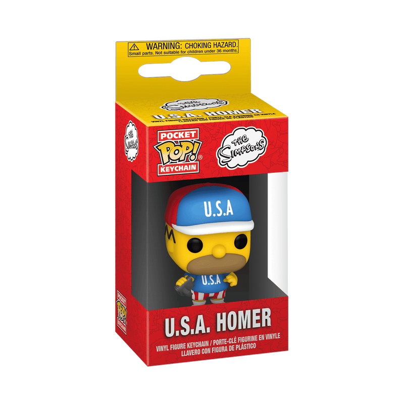 Pop! Keychain U.S.A. Homer, , hi-res view 2