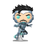Pop! Superior Iron Man with Pop! Protector , , hi-res view 1