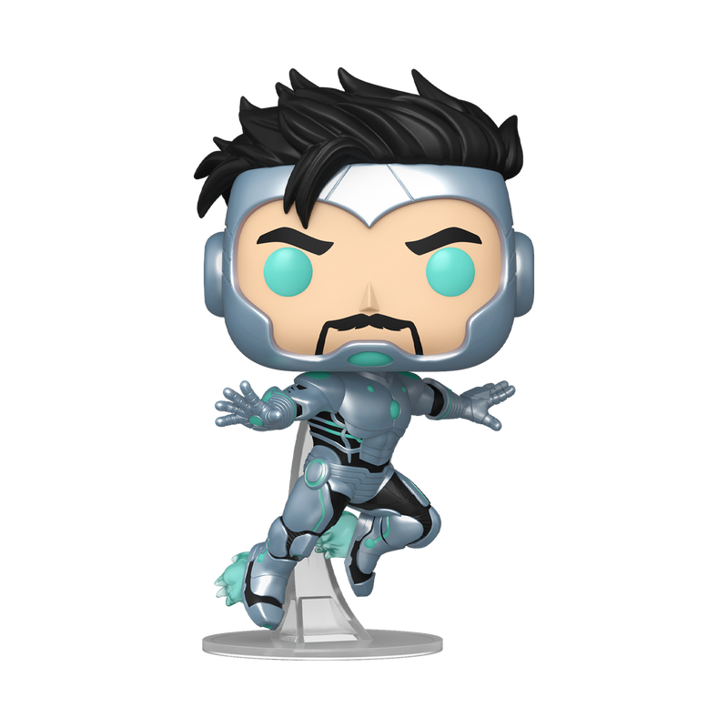 Pop! Superior Iron Man with Pop! Protector , , hi-res view 1