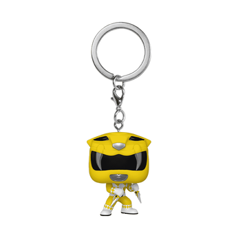 Pop! Keychain Yellow Ranger (30th Anniversary), Image 1