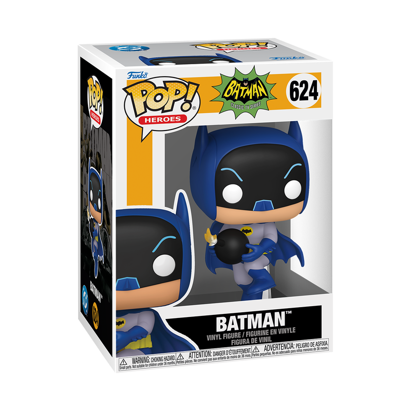 【FUNKO】BATMAN バットマン　ボブルヘッド 1966年 TV版 希少 NOW AVAILABLE: New Batman 1966 Batman Funko Pop! Vinyl Figure #624