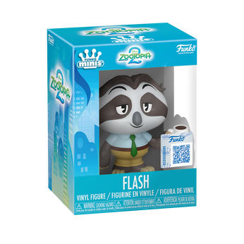 Flash Zootopia 2 Mini Vinyl Figure, Image 1