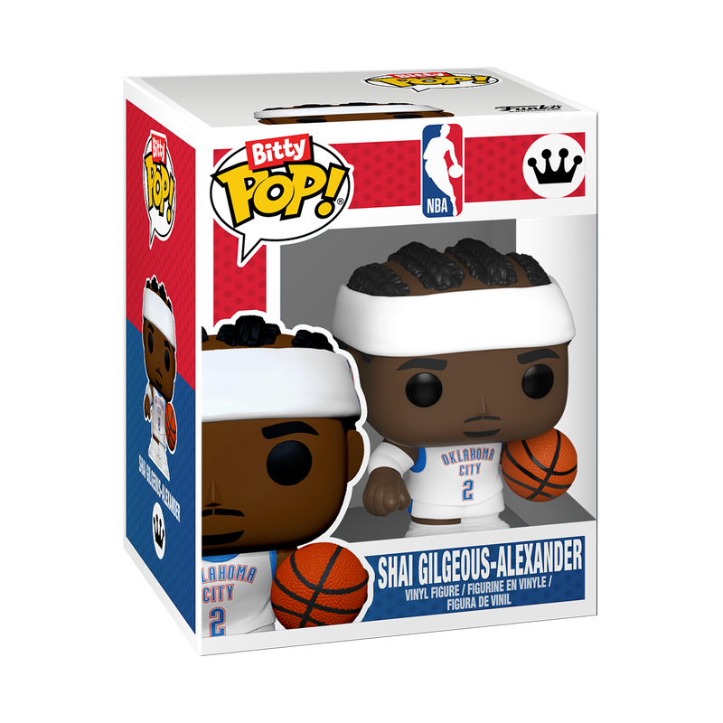 Bitty Pop! Towns Shai Gilgeous-Alexander & Basketball Arena, , hi-res view 3