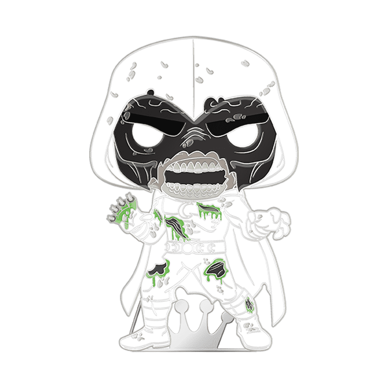 Pop! Pin Zombie Moon Knight (Glow), , hi-res view 2