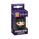 Pop! Keychain Wednesday Addams (Black Coat), , hi-res view 2