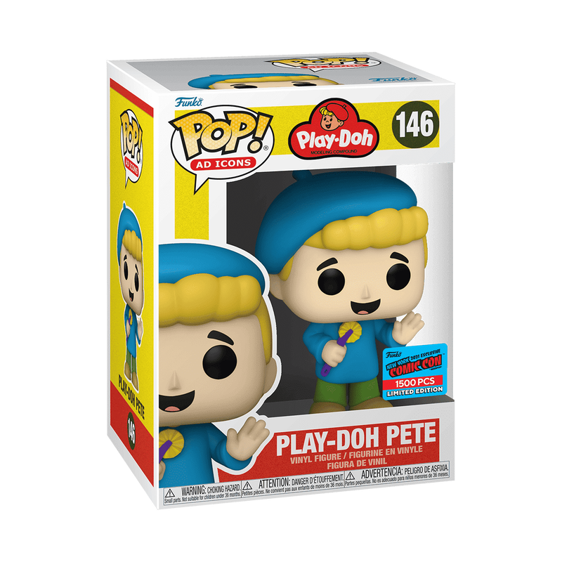 POP Vinyl: Play Doh- Pete w/Tool (Alt Color) (SHOW ONLY), , hi-res view 1