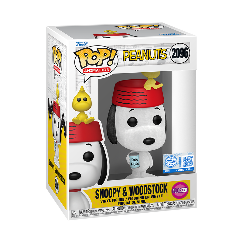 Pop! Snoopy & Woodstock (Flocked), , hi-res view 2