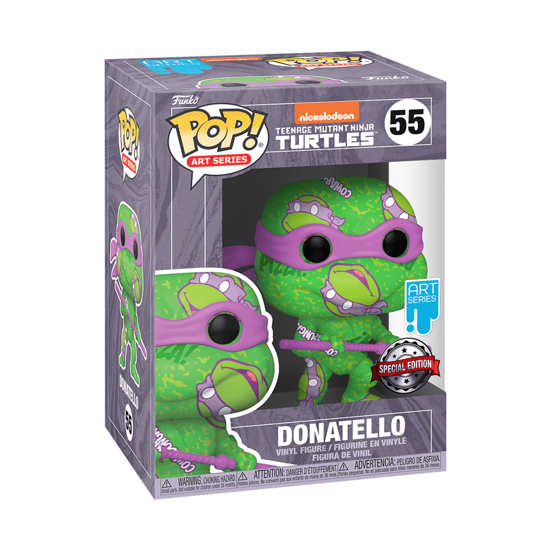 Pop! Artist Series Donatello with Pop! Protector, , hi-res view 3