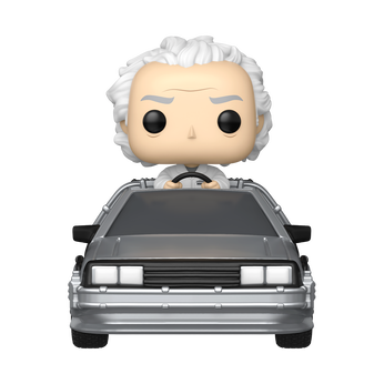 Pop! Rides Deluxe Doc with Time Machine, Image 1