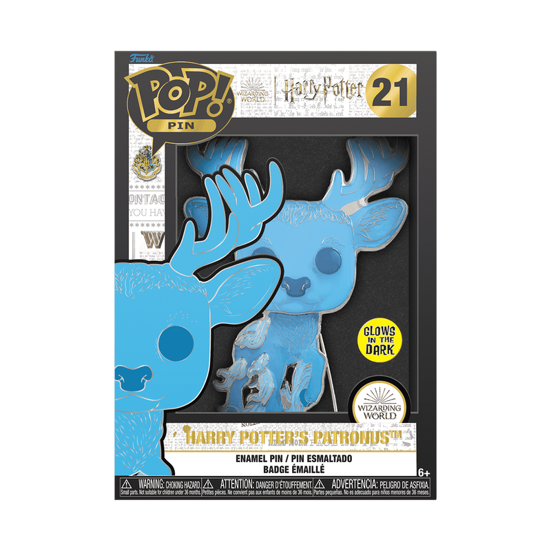 Pop! Pin Harry Potter's Stag Patronus (Glow), , hi-res view 1