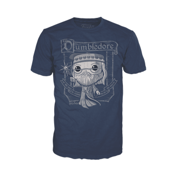 Albus Dumbledore with Wand Tee, Image 1