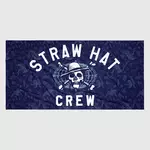 One Piece Straw Hat Crew Luffy Beach Towel, , hi-res view 2