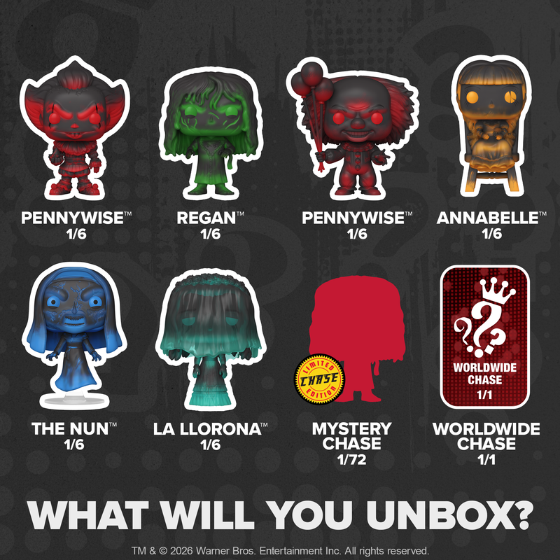 Funko PoP アメリカン・ホラー・ストーリー 6体セット Pop! Mystery Warner Bros. Horror 6-Pack | Funko