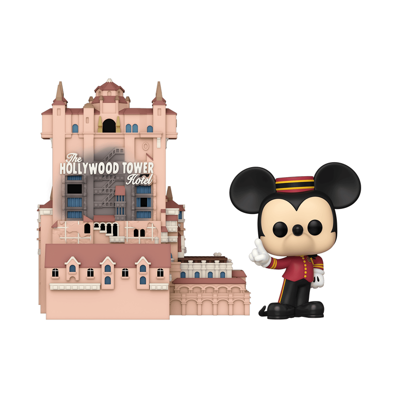 Pop! Town Hollywood Tower Hotel and Mickey Mouse, , hi-res image number 1