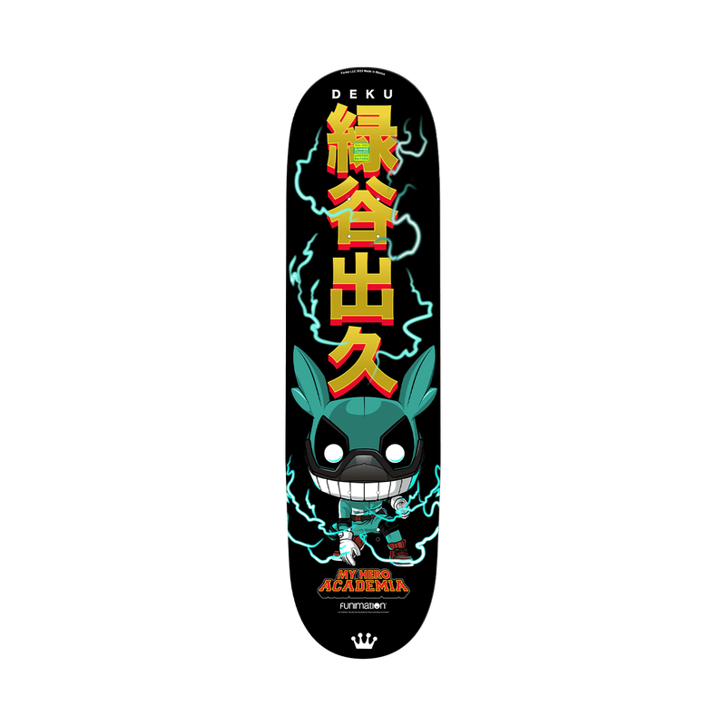 Deku (Izuku Midoriya) Skateboard Deck, , hi-res view 1