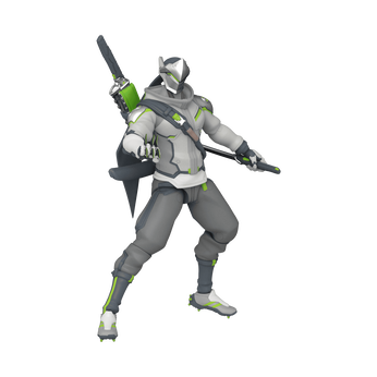 Genji Action Figure, Image 1