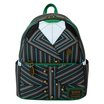 Wicked Elphaba Shiz University Uniform Cosplay Mini Backpack, Image 1