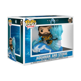 Pop! Rides Deluxe Aquaman and Storm, Image 2