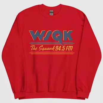 Stranger Things WSQK The Squawk Sweatshirt, Image 2