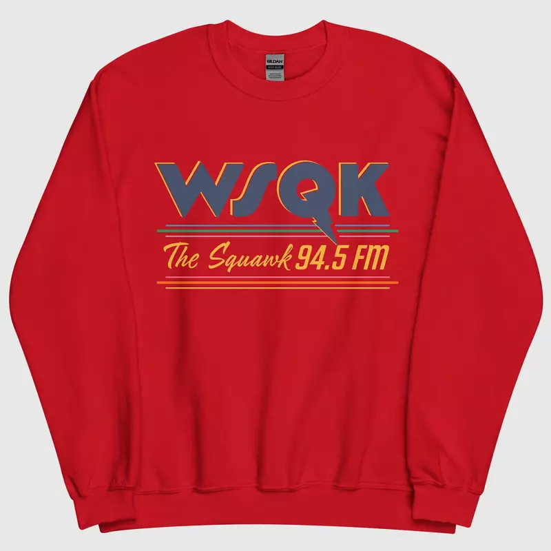 Stranger Things WSQK The Squawk Sweatshirt, , hi-res view 2