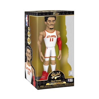 Vinyl Gold 12" Trae Young - Hawks, Image 2