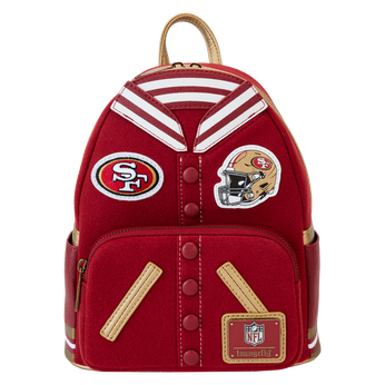 NFL San Francisco 49ers Varsity Mini Backpack, Image 1