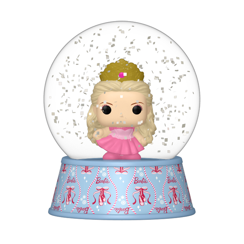Sugar Plum Fairy Barbie Mini Glitter Globe (Barbie in the Nutcracker) (Curtsy), , hi-res view 1