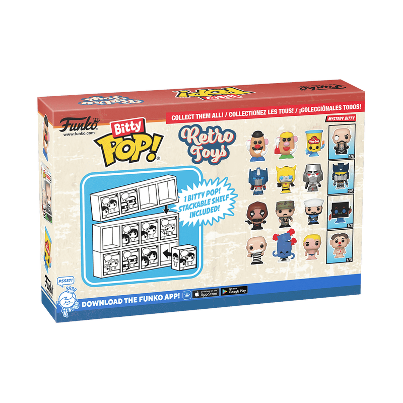 Bitty Pop! Retro Toys 4-Pack Series 2, , hi-res view 3
