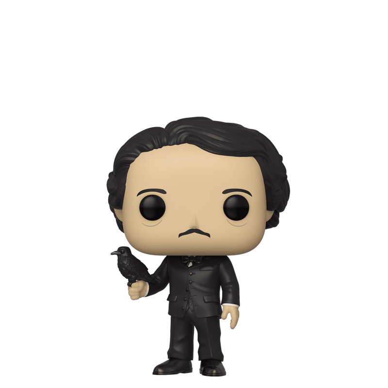 POP Icons: Icon - Edgar Allen Poe w/Raven, , hi-res view 2